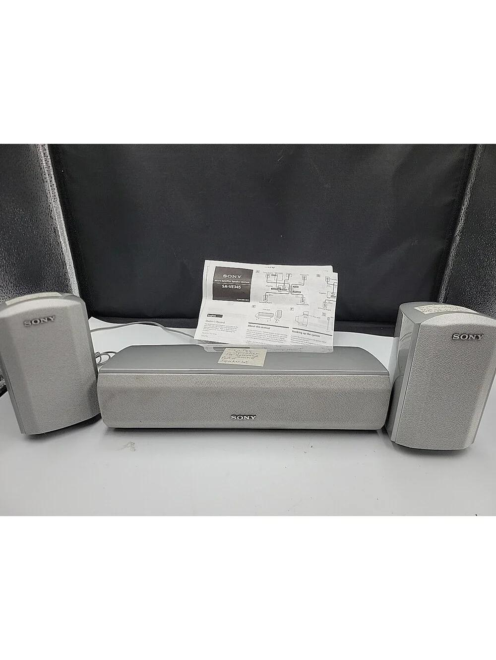 Sony SA-VE345 Speaker System Center & Surround Speakers Home Theater